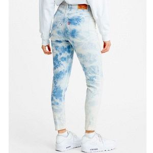 Levi's® 721 High Rise Tie Dye Ankle Skinny Jeans🎀🎀